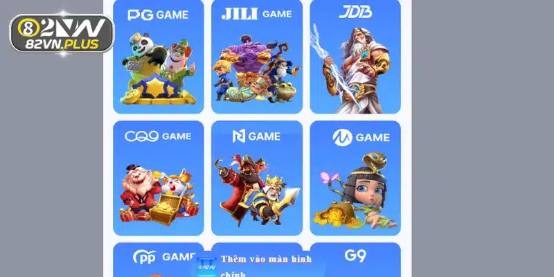 Giới thiệu 82vn với kho game xanh chín