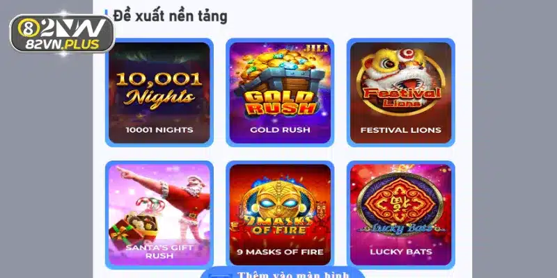 Giới thiệu tổng quan về top game hay nhất 82vn