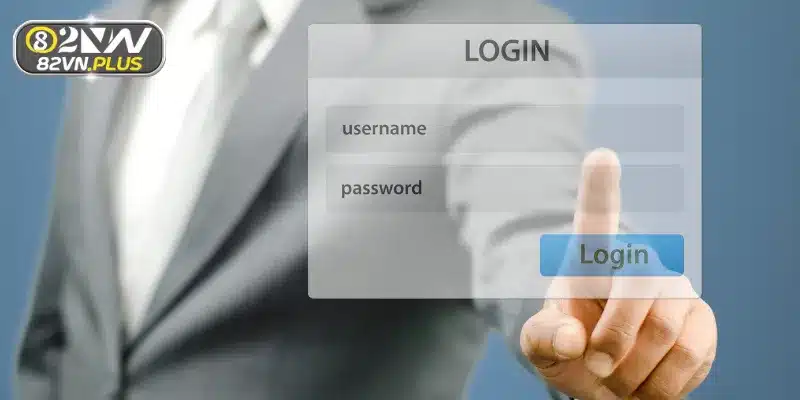 Thao tác truy cập website đăng nhập 82vn